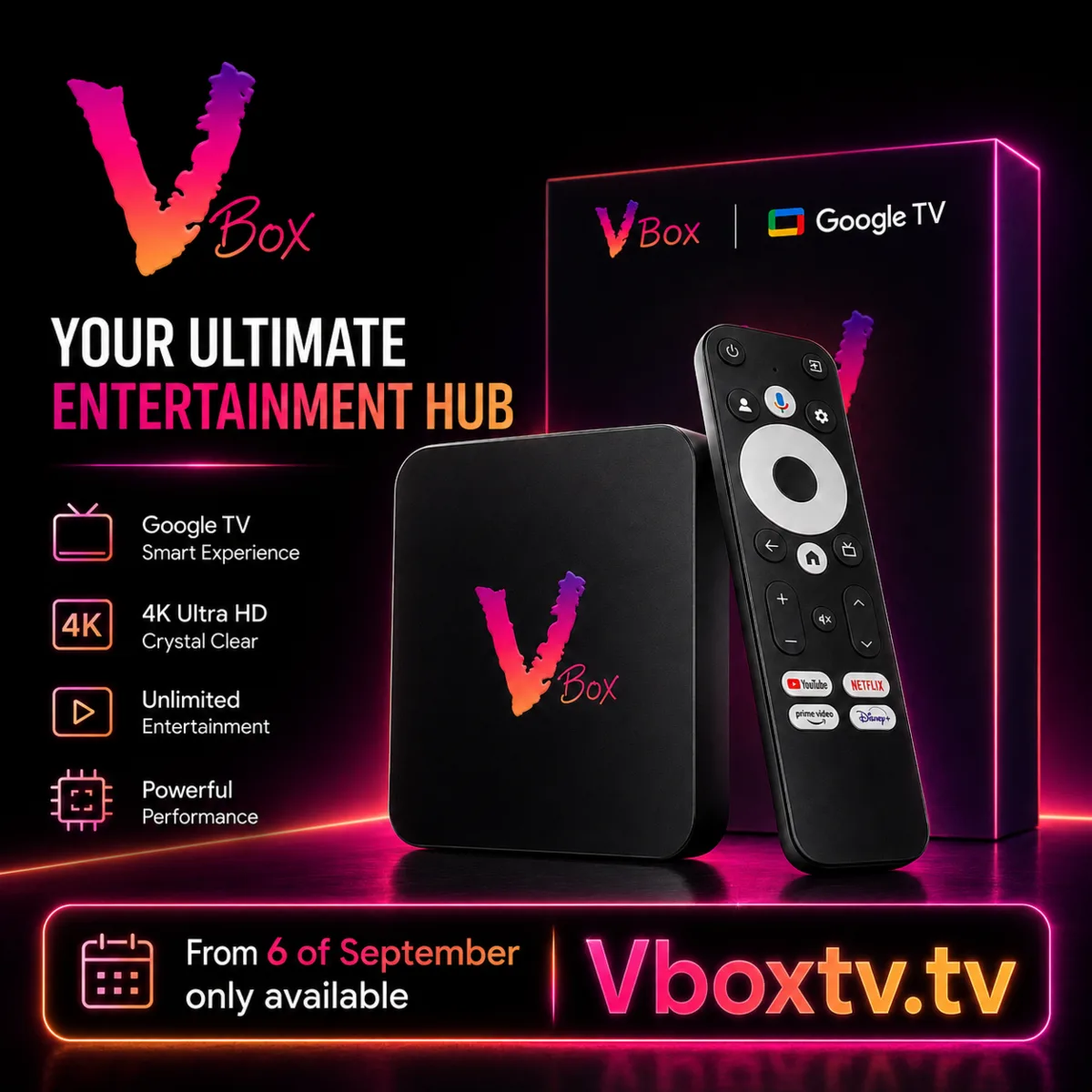 VBox Google TV Box